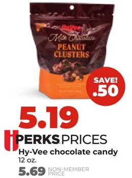 Hy-Vee chocolate candy