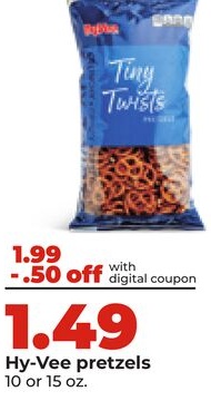 Hy-Vee pretzels