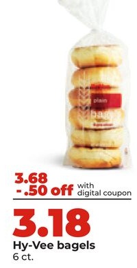 Hy-Vee bagels