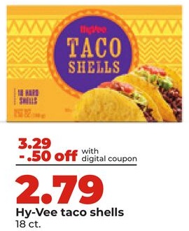 Hy-Vee taco shells
