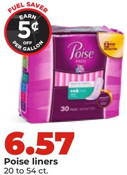 Poise liners
