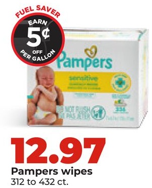 Pampers wipes