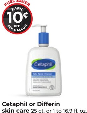 Cetaphil or Differin skin care