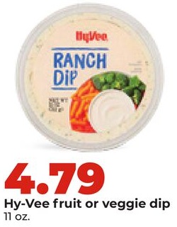 Hy-Vee fruit or veggie dip