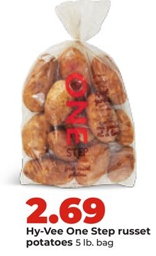Hy-Vee One Step russet potatoes