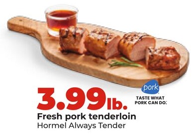 Fresh pork tenderloin