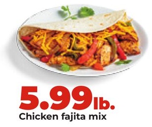 Chicken fajita mix