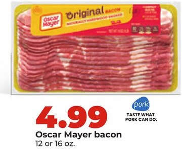 Oscar Mayer bacon
