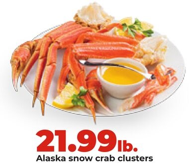 Alaska snow crab clusters