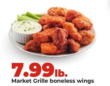 Market Grille boneless wings
