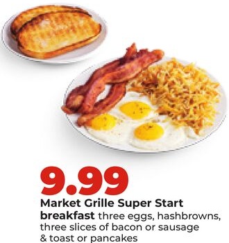 Market Grille Super Start breakfast