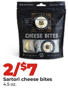 Sartori cheese bites