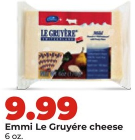 Emmi Le Gruyère cheese