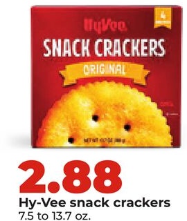 Hy-Vee snack crackers