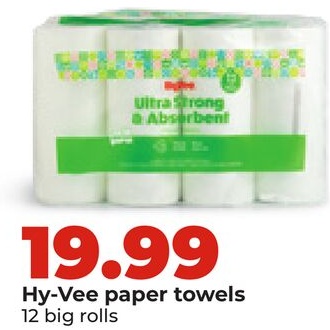 Hy-Vee paper towels