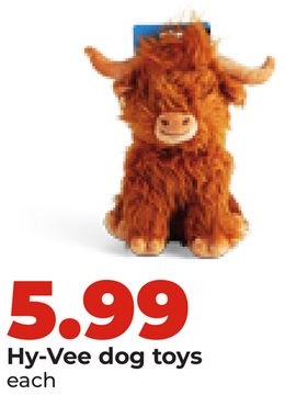 Hy-Vee dog toys