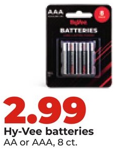 Hy-Vee batteries