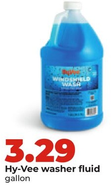 Hy-Vee washer fluid