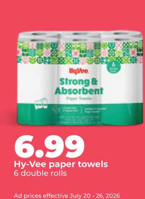Hy-Vee paper towels
