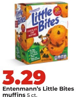 Entenmann's Little Bites muffins