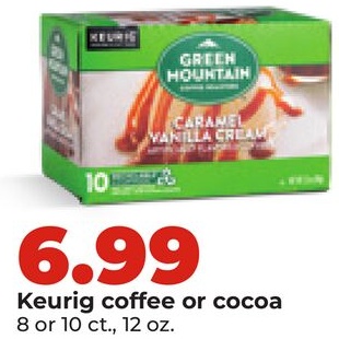 Keurig coffee or cocoa