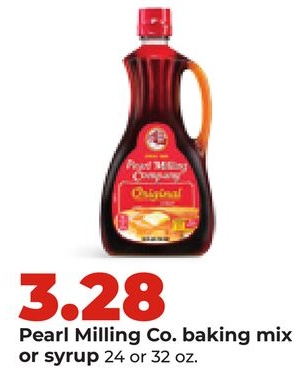 Pearl Milling Co. baking mix or syrup