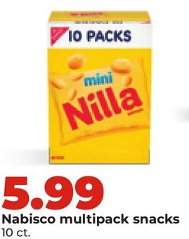 Nabisco multipack snacks