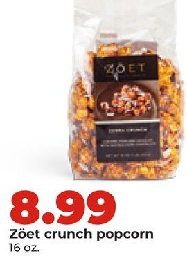 Zöet crunch popcorn