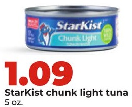 Starkist chunk light tuna