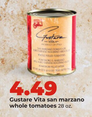 Gustare Vita san marzano whole tomatoes