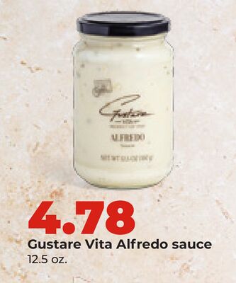 Gustare Vita Alfredo sauce