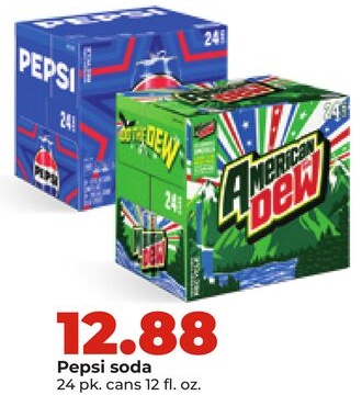 Pepsi soda
