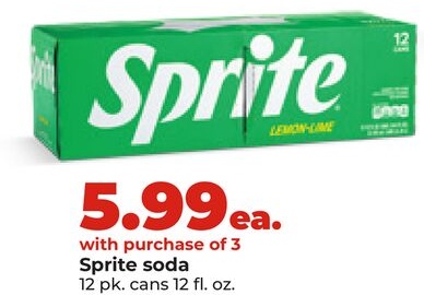 Sprite soda