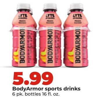 BodyArmor sports drinks