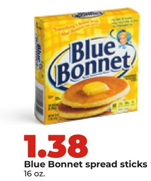 Blue Bonnet spread sticks