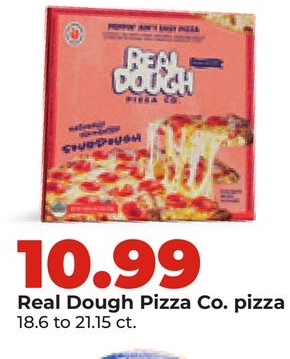 Real Dough Pizza Co. pizza