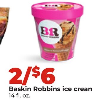 Baskin Robbins ice cream
