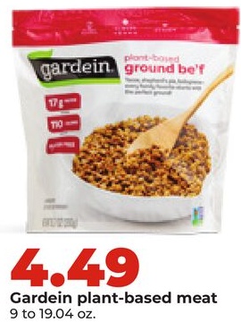 Gardein plant-based meat