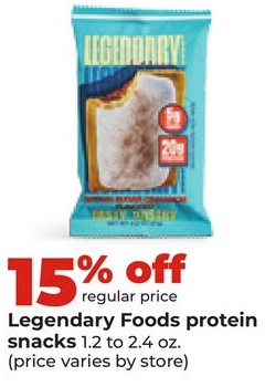 Legendary Foods protein snacks