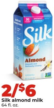 Silk almond milk
