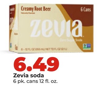 Zevia soda