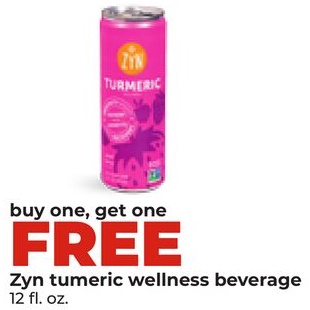 Zyn turmeric wellness beverage