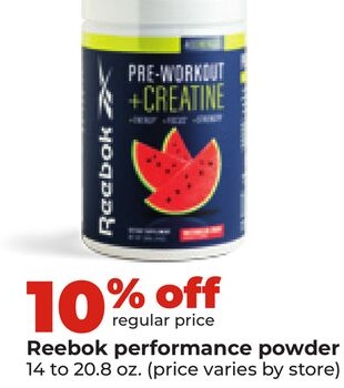 Reebok performance powder