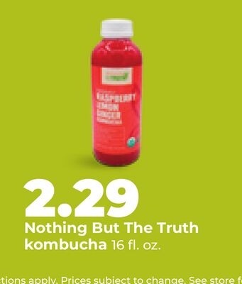 Nothing But The Truth kombucha