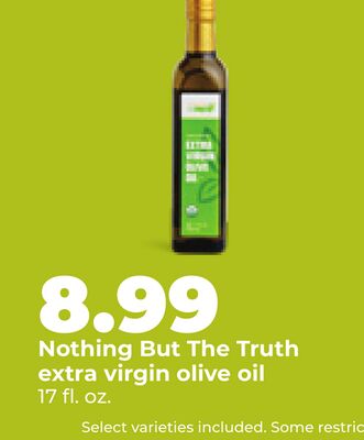Nothing But The Truth extra virgin olive oil