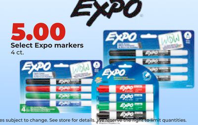 Select Expo markers