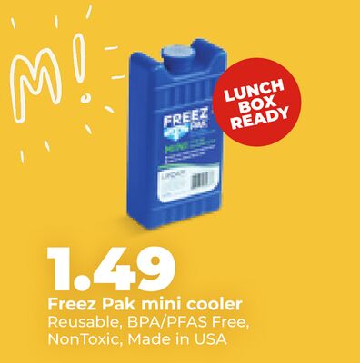 Freez Pak mini cooler