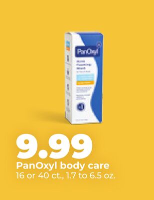 PanOxyl body care