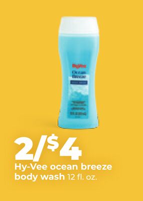 Hy-Vee ocean breeze body wash