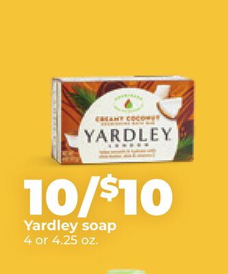Yardley soap